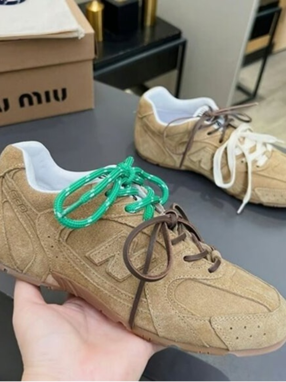 NWB Miu Miu x New Balance 530 SL Sneakers